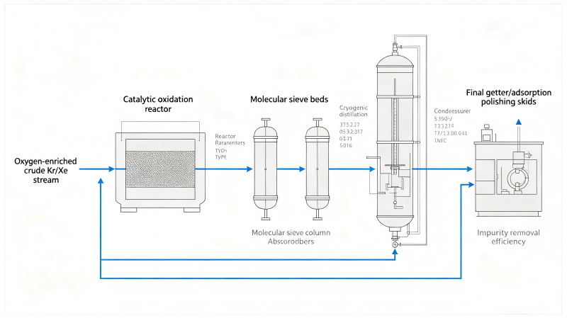 The Science of Rare Gas Recovery: Achieving 6N Purity in Xenon and Krypton Production
